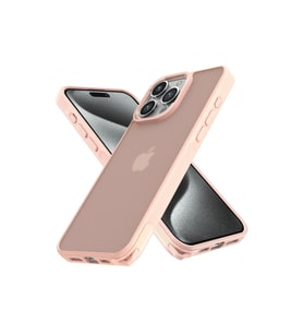 Apple İphone 14 Pro Kılıf Elegant Kapak - Pudra