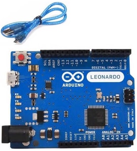 Leonardo R3 Mikrodenetleyici Kartı + Micro USB Kablo