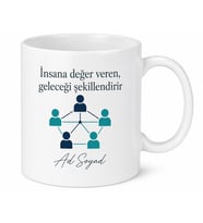 İnsan Kaynakları Uzmanına Hediye Motivasyonlu Çay Kupası Bardak