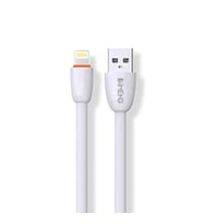 İmeng Apple İphone 12 3.1A UsbA to Lightning Data ve Hızlı Şarj Kablosu Beyaz