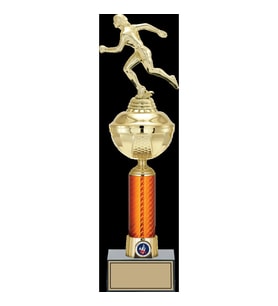 ODAK KUPA - Figürlü Kupalar - Atletizm Kadın Figürlü Kupalar FG-055 B - 44 cm