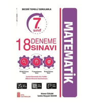 7. Sınıf 18 Deneme Sınavı Matematik