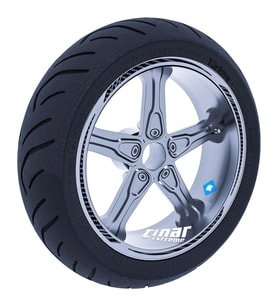 Siyah Karbon Fiber 4 Parçalı Keskin Jant Şeridi Sticker Reflektif, Floresan, Öze