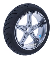 Siyah Karbon Fiber 4 Parçalı Keskin Jant Şeridi Sticker Reflektif, Floresan, Öze