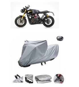 Triumph Thruxton 900  Su Geçirmez Motosiklet Brandası ARKA ÇANTA UYUMLU