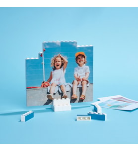 46 Parça Fotoğraf Baskılı Block Puzzle