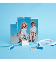 46 Parça Fotoğraf Baskılı Block Puzzle