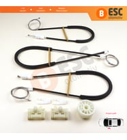 Renault Espace MK4 J81 JK JK0/1 2002-2015 8200017893 İçin Elektrikli Ön Sol Cam Kriko Tamir Seti