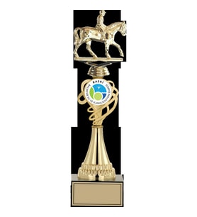 ODAK KUPA - Figürlü Kupalar - At / Binici Figürlü Kupalar FG-034 A - 37 cm
