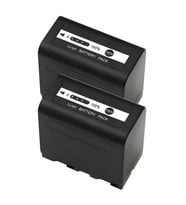 PATONA NP-F970D 7800 Mah Güç Göstergeli LED Işık Bataryası 2'li Paket