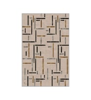 Eliana Home Baskılı, Yıkanabilir Kaymaz Taban Salon Halısı LNA0675 100x150 cm (Kahverengi)
