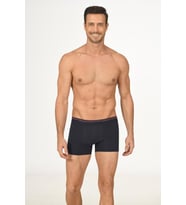 3 Adet Nbb Erkek Modal Boxer 735 (Füme)