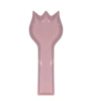 Lüks İnci Seramik El Kaşıklığı – 26 cm Şık Pembe