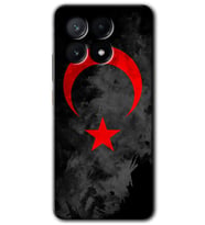Poco x6 Pro Kılıf HD Desen Baskılı Kılıf - Black Ayyıldız