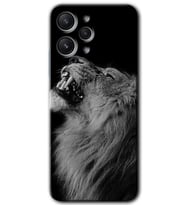 Redmi 12 Kılıf HD Desen Baskılı Arka Kapak - Lion