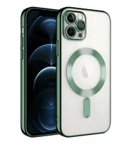iPhone 14 Pro Max Kılıf Kross Magneticsafe Kapak - Koyu Yeşil