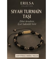 Sertifikalı Siyah Turmalin Taşı Bileklik - Zihni Arındıran ve İçsel Sakinlik Sağlayan Takı (Çok Renkli)