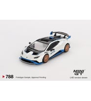Mini GT Lamborghini Huracán STO Bianco Asopo 788 (Çok Renkli)