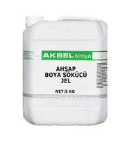 AKBEL AHŞAP BOYA SÖKÜCÜ JEL 5 KG (Beyaz - Bej)