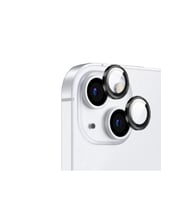 Apple iPhone 14 Uyumlu Zore CL-12 Premium Safir Parmak İzi Bırakmayan Anti-Reflective Kamera Lens Koruyucu (Siyah)