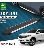 S-Dizayn Mazda BT-50 Pick-Up Skyline Aluminyum Yan Basamak 193 Cm 2006-2012 A+ Kalite