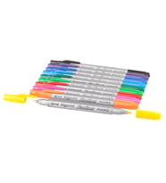 Bigpoint Twin(Çift uçlu) Fineliner Pembe x 10 Adet