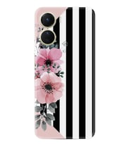 Vivo Y16 Kılıf Resimli Desenli Baskılı Silikon Flowers 4 1390