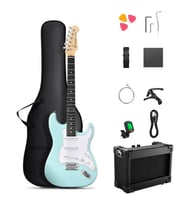 Donner DST-80 ST Elektro Gitar Seti (Surf Green)
