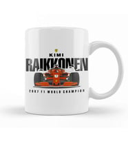 Kimi Raikkonen 2007 World Champion Kupa Bardak Porselen