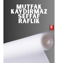 Kesilebilir Şeffaf Raflık Çekmece Kaplaması Mutfak Için - Lisinya