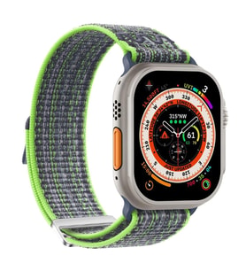 Microsonic Apple Watch Series 10 46mm Kordon Terra Strand Yeşil (Yeşil)
