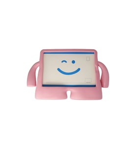 Samsung Galaxy Tab A9 Plus Kılıf Karakter Tablet Silikon - Açık Pembe
