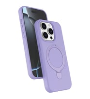 İphone 14 Standlı Kapak - Lila