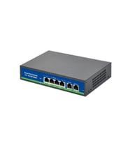 ISEE ISS-3006P 4 Port Poe+ 10-100 Mbps 2 Port 10-100 Uplink Switch 60W