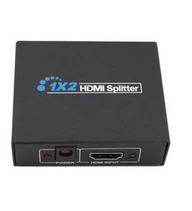 Concord HS2 Hdmı Swıtch Splitter Hdmı Çoklayıcı Tek Giriş Çift Çıkış (Siyah)