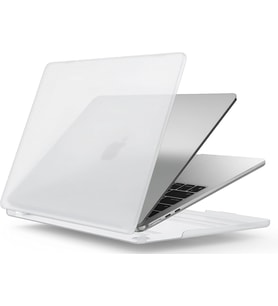 MacBook Air m1 13.3 ile Uyumlu Polikarbonat Sert Koruyucu Çizilme ve Darbe Önleyici Kılıf A2337 A2179 A1932 (Mat-Şeffaf, 13.3 inç 2018-2022 Arası (m1 işlemci))
