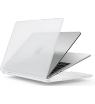 MacBook Air m1 13.3 ile Uyumlu Polikarbonat Sert Koruyucu Çizilme ve Darbe Önleyici Kılıf A2337 A2179 A1932 (Mat-Şeffaf, 13.3 inç 2018-2022 Arası (m1 işlemci))