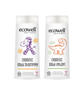 Ecowell Bebe Şampuanı 300 ml & Bebe Losyonu 300 ml