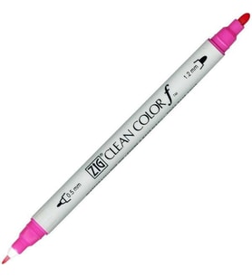 Zig Clean Color f Çift Uçlu Kalem 025 Pink 
