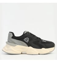 Benetton 11121 Kadın Günlük Sneaker Ayakkabı (Siyah)