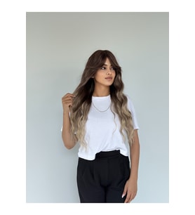 Yeni Sezon Su Dalgalı Perçemli Vip Peruk