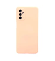 Samsung Galaxy M52 5G Kılıf Nano içi Kadife Silikon - Pudra