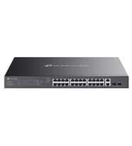 Omada ES228GMP 24 Port Gıgabıt+ 2XGB SFP+2XGB RJ45 Uplınk Cloud L2 Yönetilebilir 384W Poe Rackmount Swıtch