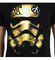 Bant Giyim - Star Wars Trooper Siyah Erkek T-shirt Tişört
