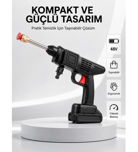 48V Şarjlı Basınçlı Temizlik Tabancası 2025 A Kalite Seri