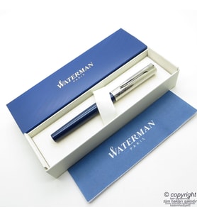 Waterman Allure Deluxe Mavi Dolma Kalem  İsme Özel Kalem  Hediyelik Kalem