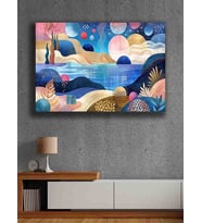 Koç stüdyo Modern tasarım kanvas tablo 50x70 (Çok Renkli)
