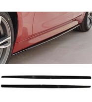 Vw Golf Mk6 2008-2014 F30 Düz Model Yan Marşpiyel 2 Adet Piona Black (Siyah)
