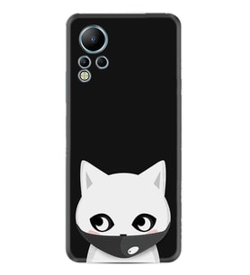 Infınix Note 12 Kılıf Silikon Desen Özel Seri Pandemi Cat 1729