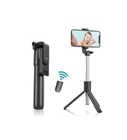 Portatif Tripod ile Uzaktan Kumandalı Selfie Çubuğu, Pratik ve Şık Tasarım